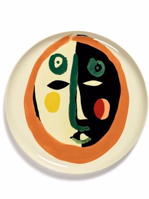 Serax Feast Face 1 extra small plate - Multicolour