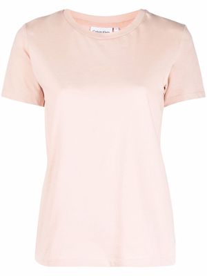 Calvin Klein micro logo T-shirt - Pink