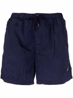 Stone Island Compass patch swim shorts - Purple