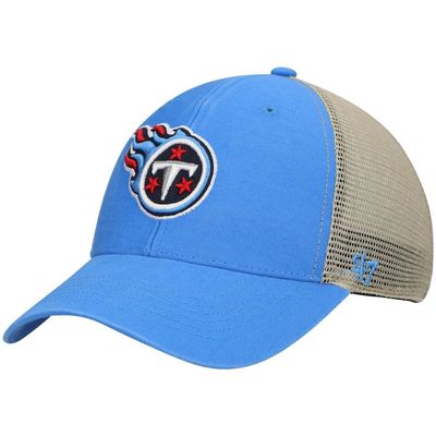 Men's '47 Light Blue Tennessee Titans Flagship MVP Snapback Hat