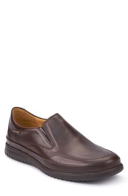 Mephisto Twain Slip-On in Brown Leather
