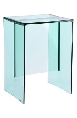 Kartell Max Beam Side Table in Aquamarine