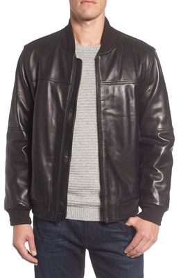 Marc New York Summit Leather Jacket in Black