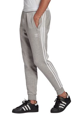 adidas Adicolor Classics 3-Stripes Jogger Pants in Medium Grey Heather