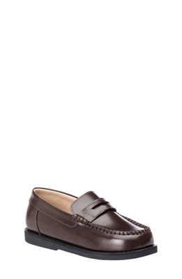 Elephantito Scholar Penny Loafer in Brown