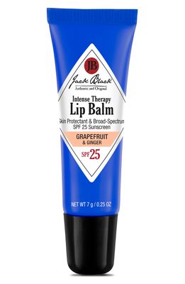 Jack Black Intense Therapy Lip Balm SPF 25 in Grapefruit Ginger