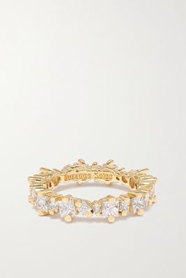 Suzanne Kalan - Eternity 18-karat Gold Diamond Ring - 7