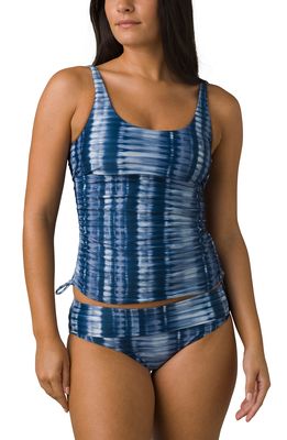 prAna Melody Ruched Tankini Top in Belize Hazy Days