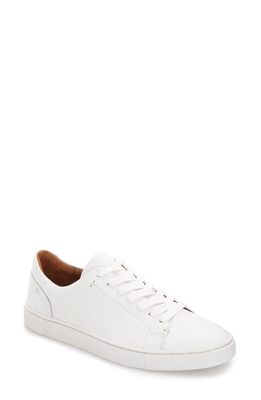 Frye Ivy Sneaker in White Leather