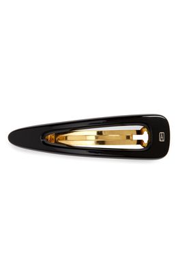 Alexandre de Paris Large Barrette in Black