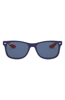 Ray-Ban Junior 47mm Wayfarer Sunglasses in Blue/Orange/Blue