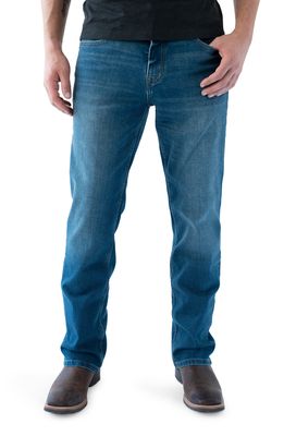 Devil-Dog Dungarees Relaxed Fit Performance Stretch Bootcut Jeans in Franklin
