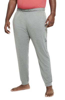 Nike Dri-Fit Men's Pocket Yoga Pants in Smoke Grey/Iron Grey/Black