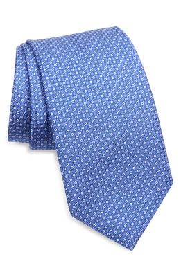 David Donahue Silk Tie in Blue