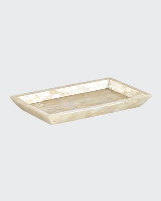 White Agate Tray