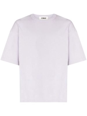 YMC Triple short-sleeve T-shirt - Purple