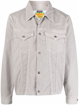 Levi's: Made & Crafted corduroy cotton trucker jacket - Grey