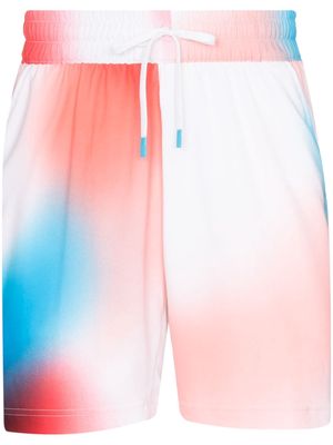 adidas Tennis Melbourne abstract-print tennis shorts - White