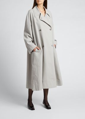 Agathan A-Line Trench Coat
