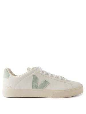 Veja - Campo Leather Trainers - Mens - Blue White