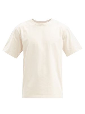 Sunflower - Master Organic Cotton-jersey T-shirt - Mens - Beige