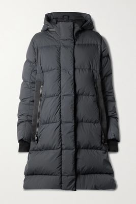 Canada Goose - Byward Hooded Grosgrain-trimmed Quilted Shell Down Parka - Black