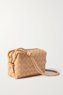 Bottega Veneta - Loop Mini Intrecciato Leather Shoulder Bag - Neutrals