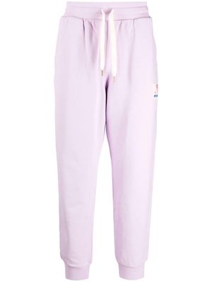 Casablanca logo-patch track pants - Purple
