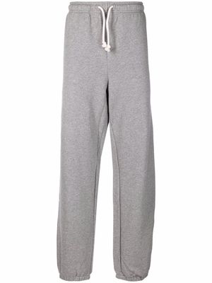 Acne Studios patch-detail cotton sweatpants - Grey