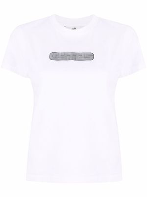 Eytys Eden logo-print short-sleeved T-shirt - White