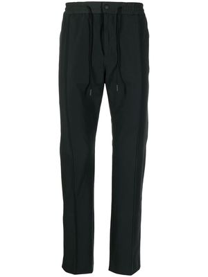 Pt01 drawstring-waist trousers - Black