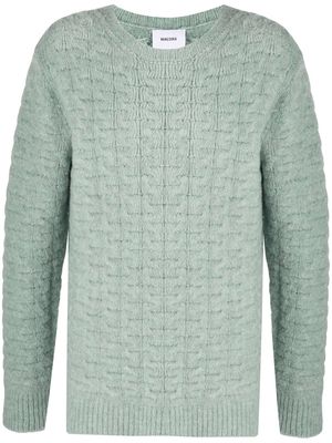 Nanushka argyle-knit jumper - Green