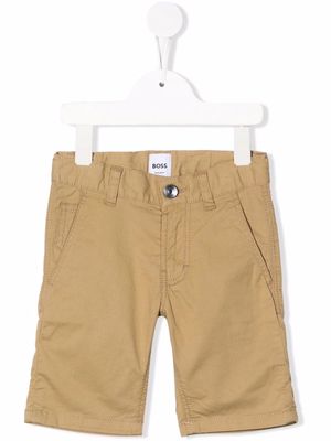BOSS Kidswear Bermuda chino shorts - Brown