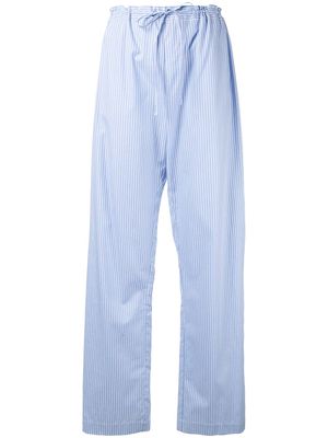Macgraw Truth wide-leg poplin trousers - Blue