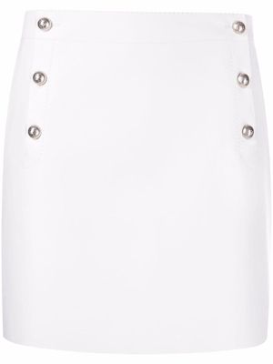Ermanno Scervino high-waisted A-line skirt - White