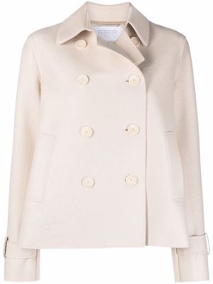 Harris Wharf London double-breasted button jacket - Neutrals