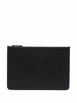 Maison Margiela signature stitch-detail clutch bag - Black
