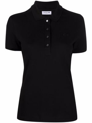 Lacoste short-sleeve slim-fit polo shirt - Black
