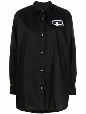 Diesel C-Bruce-A oversized shirt - Black