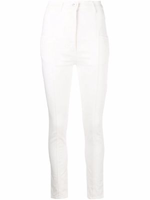 Nº21 high-waisted skinny jeans - White