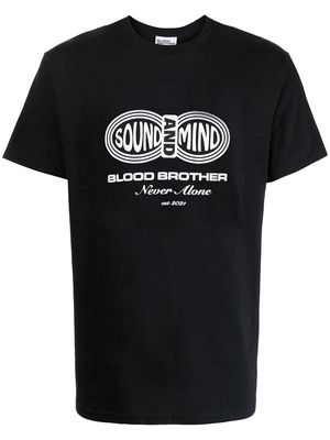 Blood Brother Sound & Mind cotton T-shirt - Black