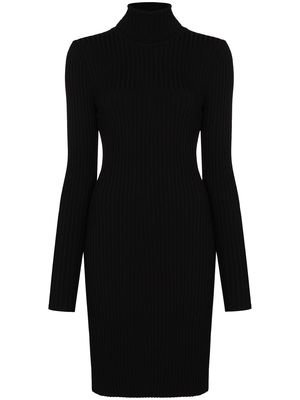Wolford ribbed-knit mini dress - Black
