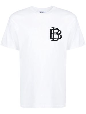 Blood Brother Phantom logo-embroidered T-shirt - White
