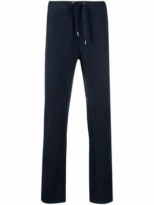 ASPESI drawstring-waist tapered trousers - Blue