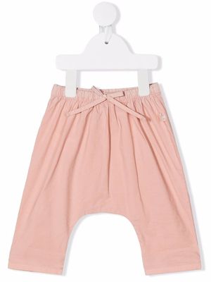 TEDDY & MINOU drawstring cotton trousers - Pink