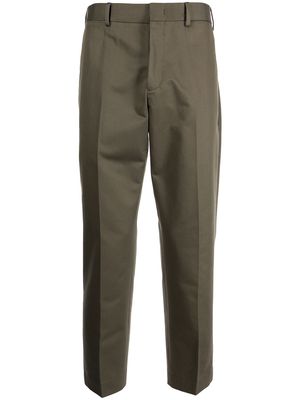Pt01 tapered slim-cut trousers - Green