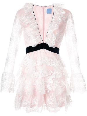 Macgraw Screenplay ruffled dress - Pink