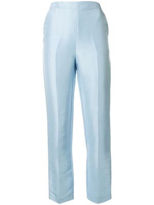 Macgraw Non Chalant silk trousers - Blue