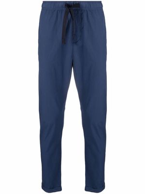 PS Paul Smith drawstring cropped trousers - Blue