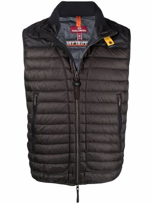 Parajumpers padded down high-neck gilet - Black
